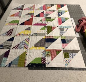 Scraps for Jack's Basket - Cocoa Quilts